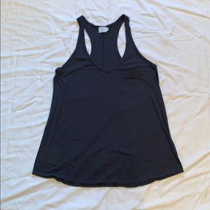 Slate/charcoal like color tank top.